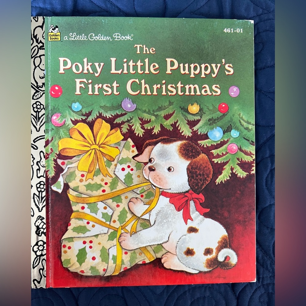 VINTAGE Poky Little Puppy’s first Christmas.  Copyright 1993.